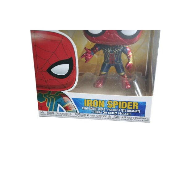 Funko Pop! Marvel Avengers Infinity War Iron Spider Man Bobble-Head 287 - Picture 4 of 10